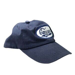 Baseball Cap Cancun Mexico Souvenir Hat Navy Blue Embroidered Adjustable Clean